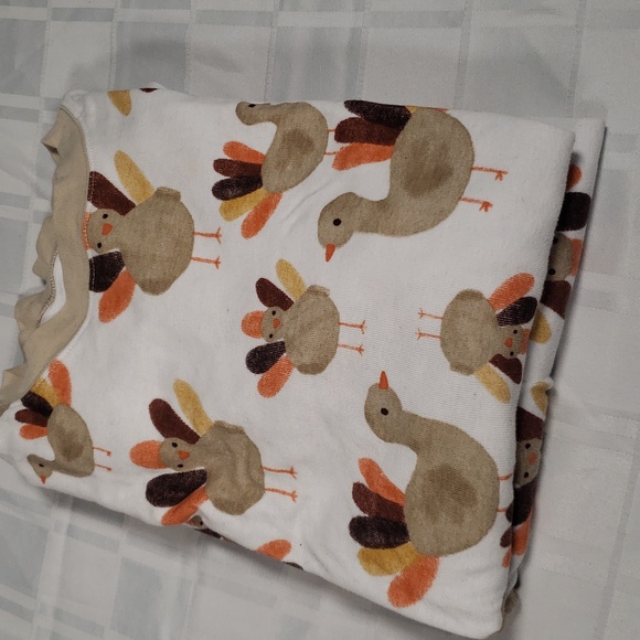 🦃CARTERS ADULT HOLIDAY (THANKSGIVING) PAJAMAS MEDIUM 🦃 - Picture 1 of 5